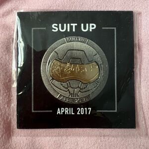 Suit Up LootGaming Collectible Pin Loot Crate April 2017-new in wrapper